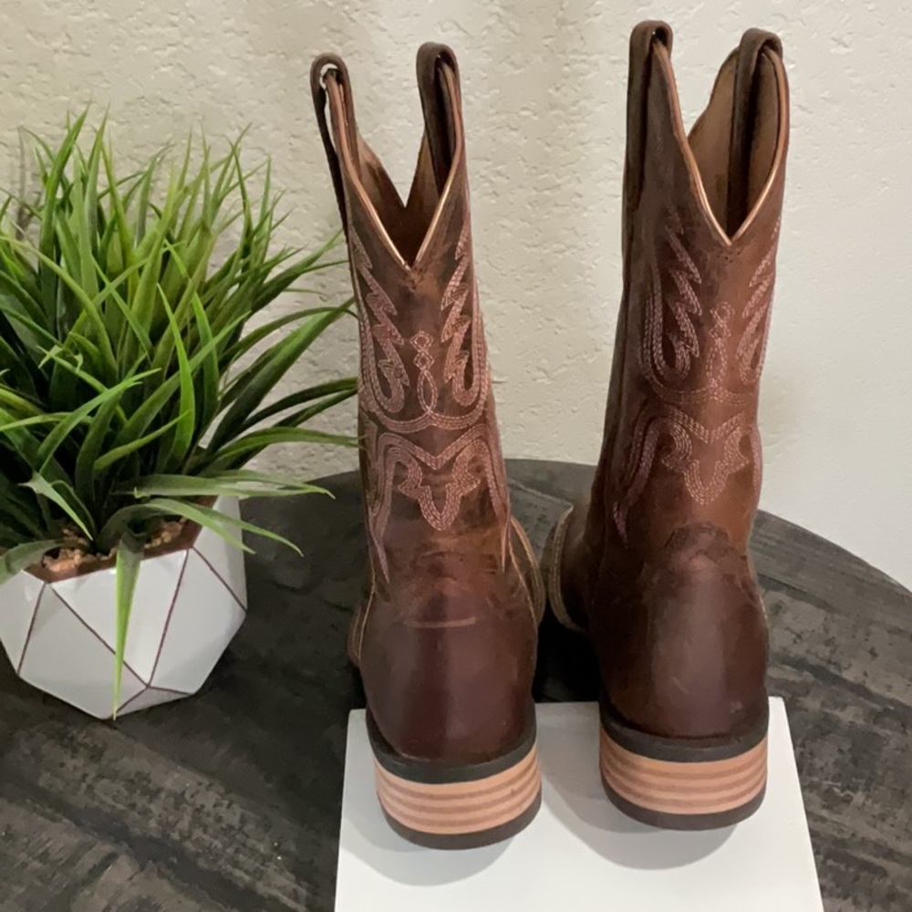 New Ariat “Olena” Women’s Brown Western Cowboy Boots - Picture 4 of 8